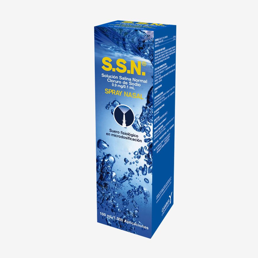 S.S.N. SPRAY NASAL 0.9MG X 100 ML